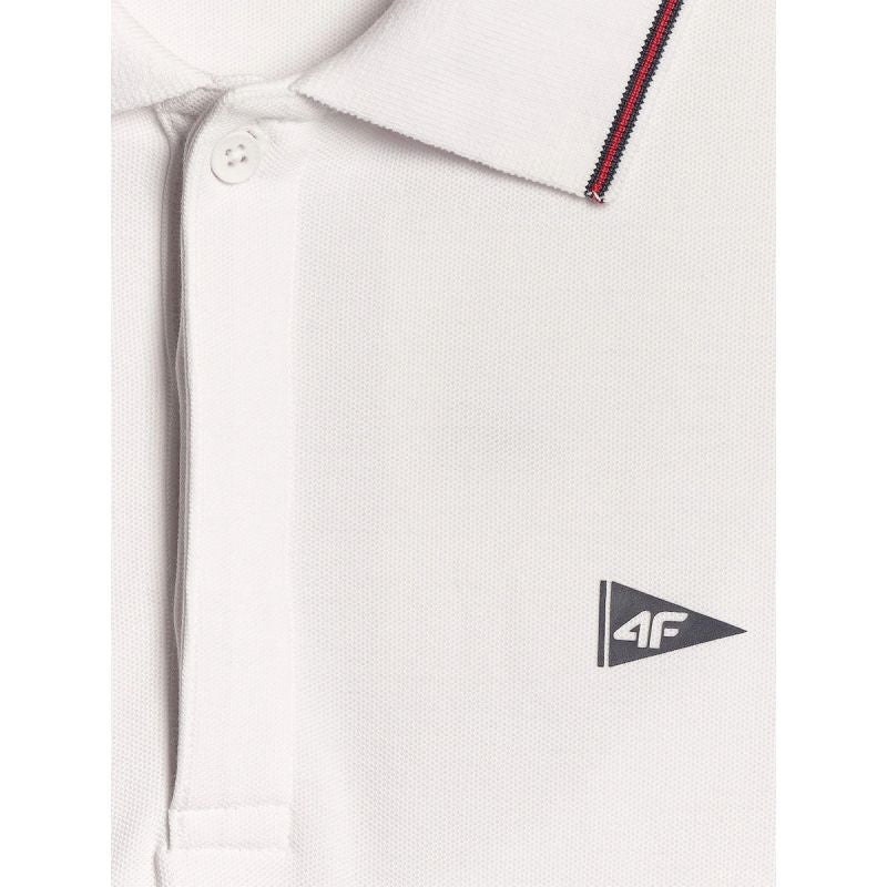 Men's regular polo shirt 4F 4FRSS26TPTSM0897-10S