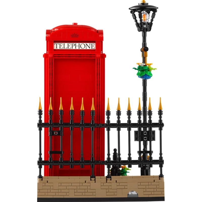Lego 21347 Ideas - Red London Telephone Booth In preparation Your Sports Performance