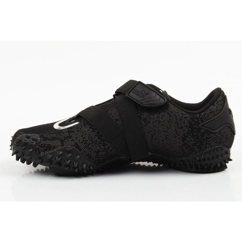 Puma Mostro Metallic women's sports shoes black with Velcro fashionable