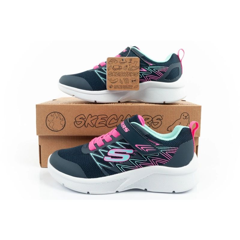 Skechers Microspec children's sports shoes for girls lightweight In preparation Your Sports Performance