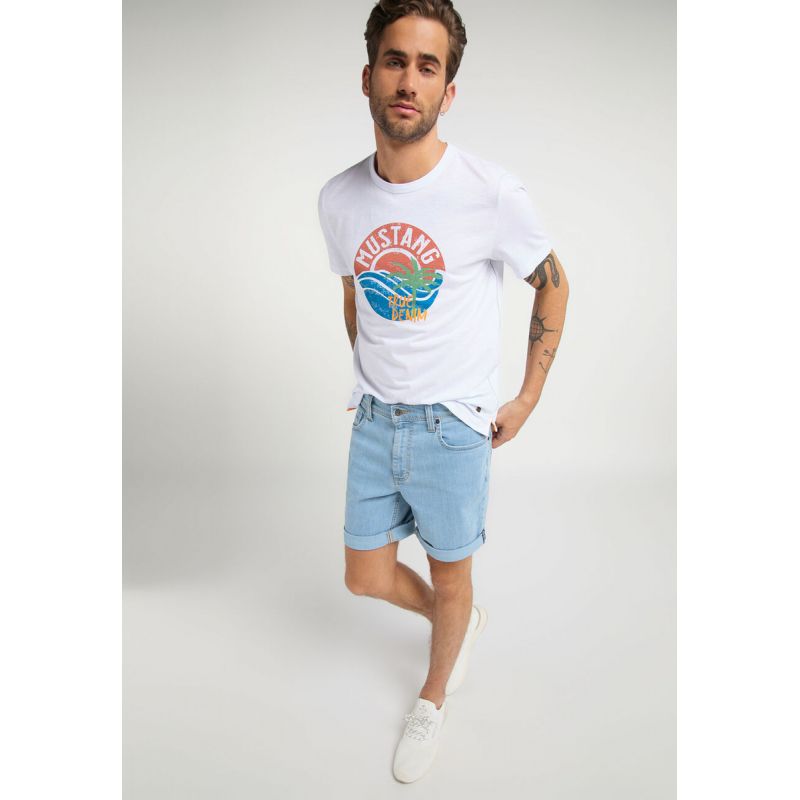 Mustang Logo Alex M T-shirt 1009534 2045 Clothing/Lifestyle/T-shirts/Mustang Your Sports Performance