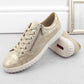 Comfortable leather shoes Rieker W RKR694, beige