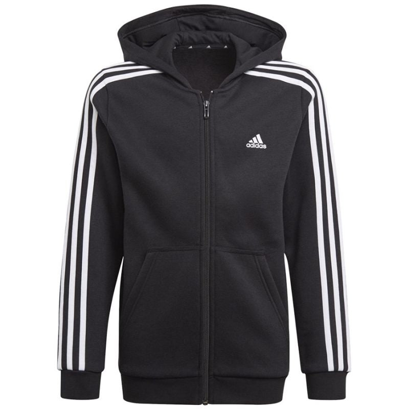 Adidas Essentials 3S Full-zip Hoodie Jr GQ8900 Clothing/Training Adidas