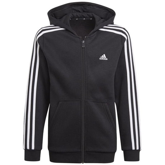 Adidas Essentials 3S Full-zip Hoodie Jr GQ8900 Clothing/Training Adidas