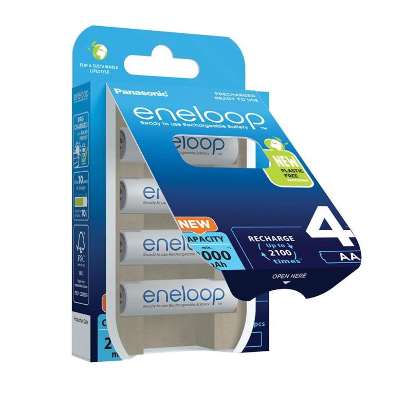 PANASONIC ENELOOP AA 2000mAh 4 pcs Baterie, akumulatorki i ładowarki/Akumulatorki Your Sports Performance