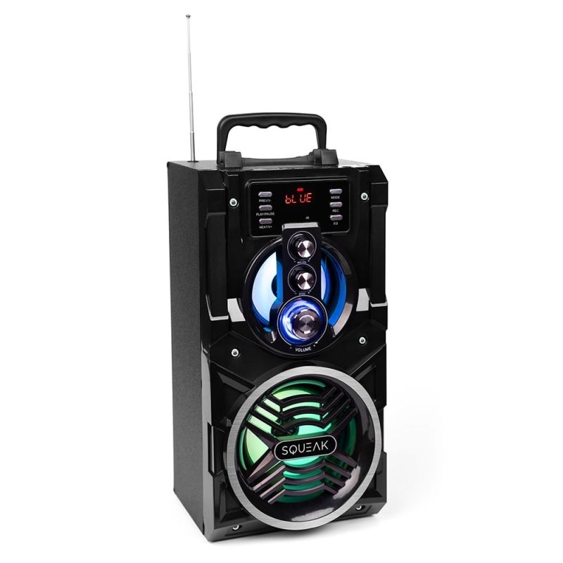 SQUEAK BEATBOXER BLUETOOTH 5.1 SPEAKER - BLUETOOTH SPEAKER WITH KARAOKE, FM RADIO, MICROSD, AUX AND USB SQ1000 In preparation Your Sports Performance