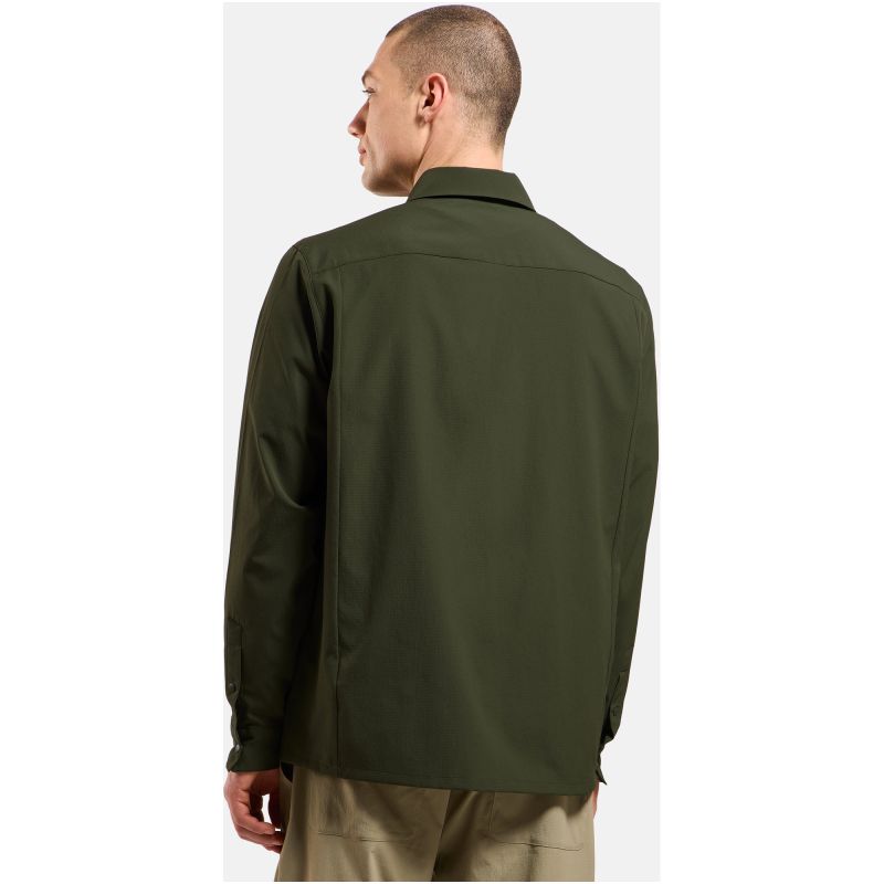 Men’s Odlo Shirt l/s ESSENTIAL Long-Sleeve Shirt, Grey