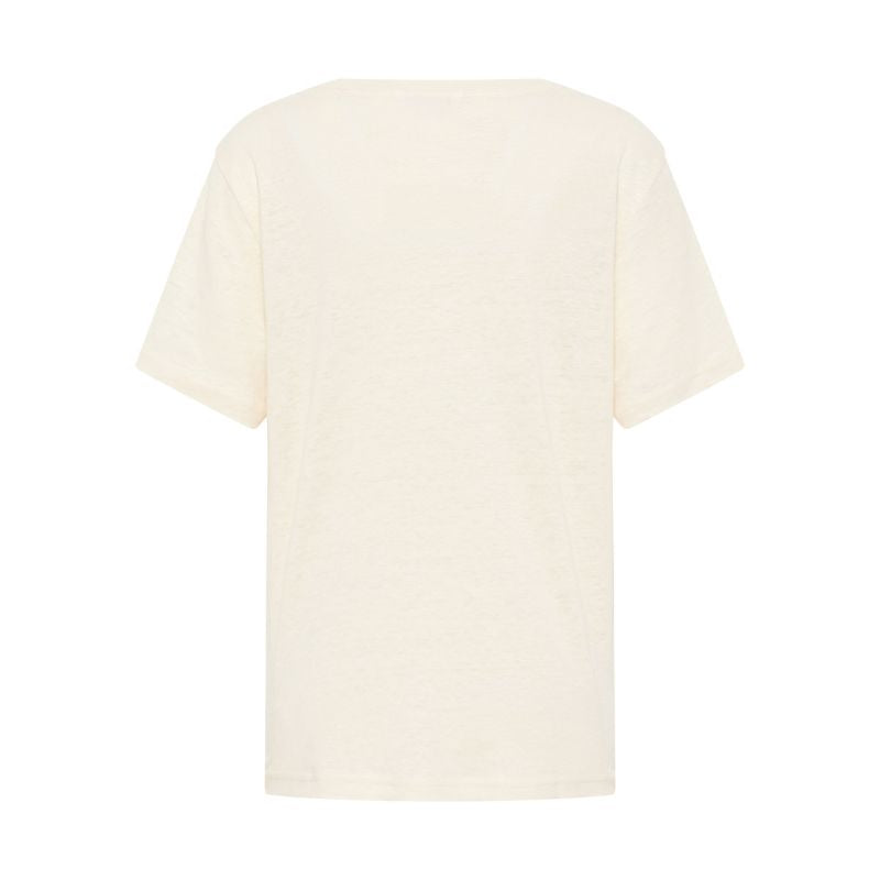 Mustang Alina C Linen T-shirt W 1013788 2045 Clothing/Lifestyle/T-shirts/Mustang Your Sports Performance