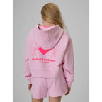 Girls' loose sweatshirt with hood 4F 4FJRSS26TSWSF2936-56S 4f