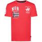 Geographical Norway Jequestre T-shirt 254 M SY1305H/GN-Red Clothing/Lifestyle/T-shirts/ Geographical Norway Your Sports Performance