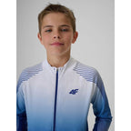 Regular sports sweatshirt without hood for boys 4F 4FJRSS26TFSWM1043-90A