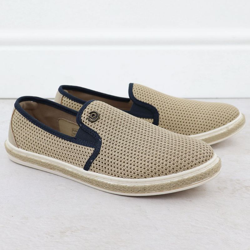 Men's slip-on espadrilles beige Bugatti 321-ASP61-6900 Footwear Your Sports Performance