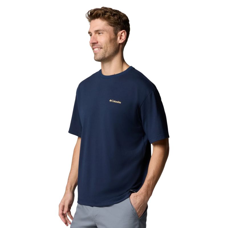 Columbia Cedar Trail Back Graphic Tee M 2120381464 Clothing/Outdoor/T-shirts with short sleeves/Columbia Your Sports Performance