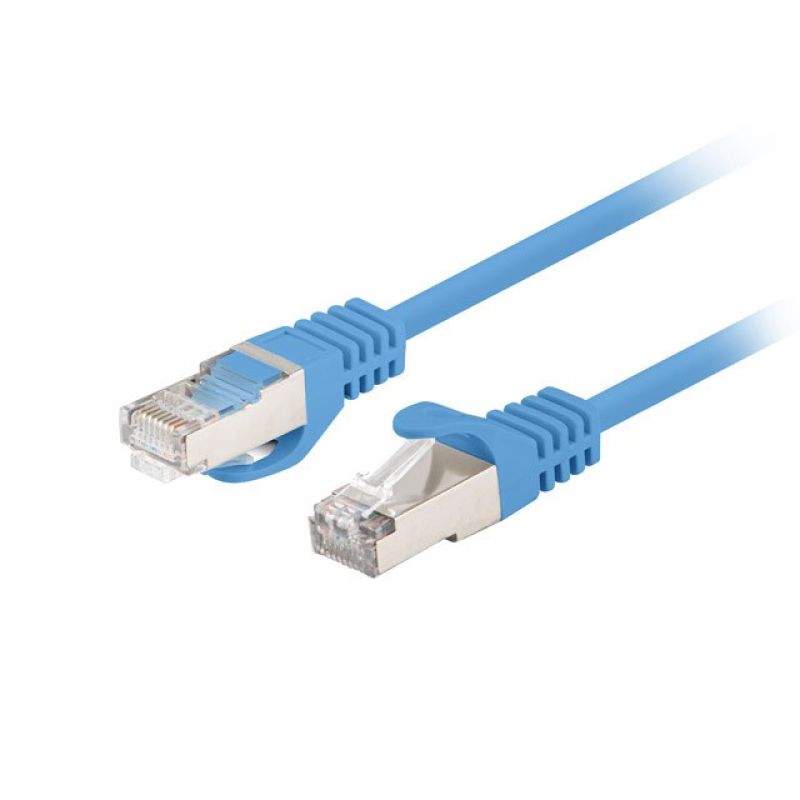 PATCHCORD CAT.5E UTP 1.5M BLUE FLUKE PASSED LANBERG 10-PACK Kable, gniazda i wtyki/Patchcable Your Sports Performance