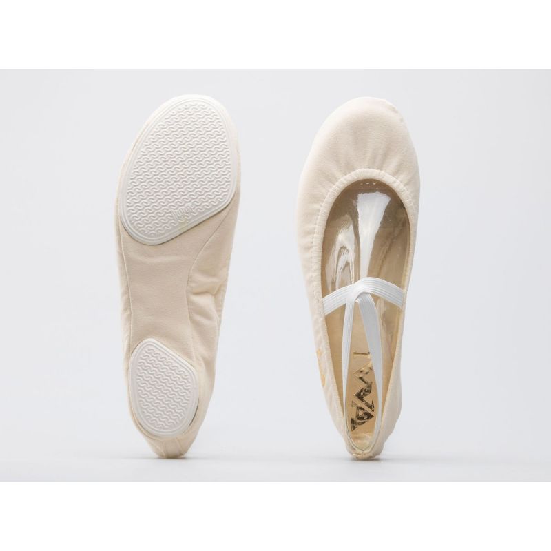 Gymnastic ballet shoes IWA 302 cream Footwear/Training/Women Your Sports Performance