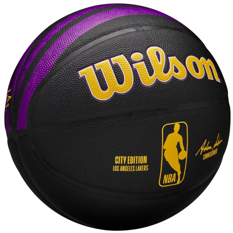 Wilson Wilson NBA Team City Collector Los Angeles Lakers Basketball WZ4024114XB Accessories/Balls/Basketball Your Sports Performance