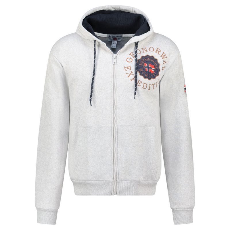 Geographical Norway Geganto Blended DB 100 M sweatshirt WZ3027H/GN-Blended Gray Clothing/Outdoor/Geographical Norway Your Sports Performance