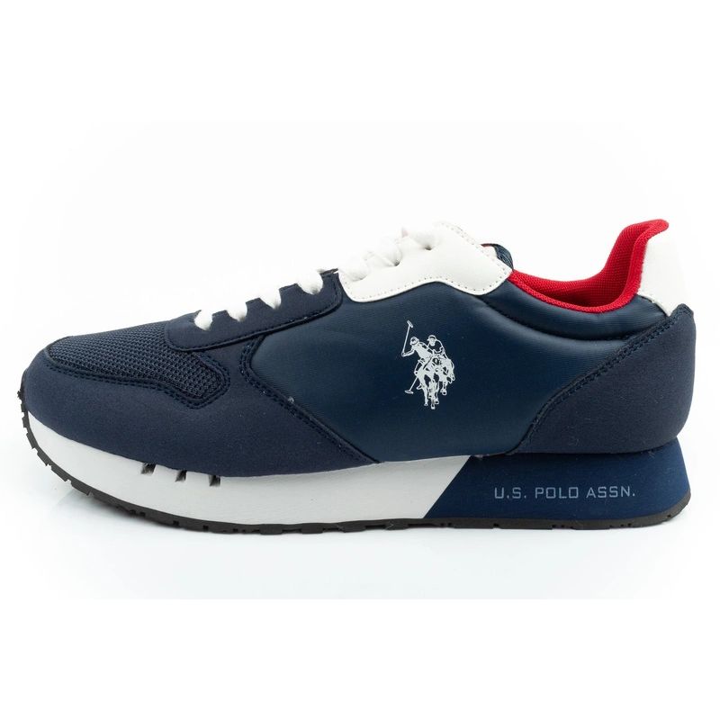 US Polo Assn sports shoes sneakers men's fashionable comfortable navy blue Your Sports Performance