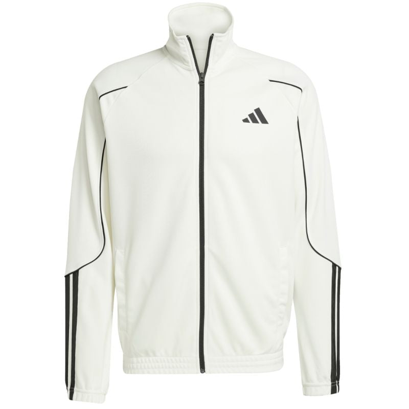Men's adidas 3-Stripes tracksuit white and black JX5527 In preparation Adidas