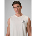 Men's relaxed sleeveless T-shirt with print 4F 4FRSS26TSLEM365-11S 4f