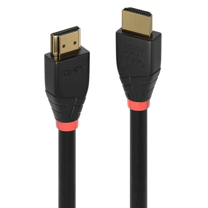 Lindy 41071 HDMI Cable 10m HDMI Type A (Standard) Black Kable i adaptery/Kable HDMI Your Sports Performance