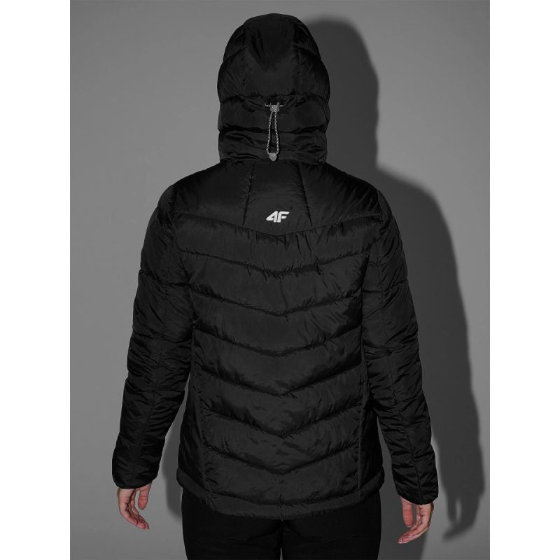 Women's down trekking jacket with Primaloft Silver filling 4FRAW25TDJAF0792-20S 4f