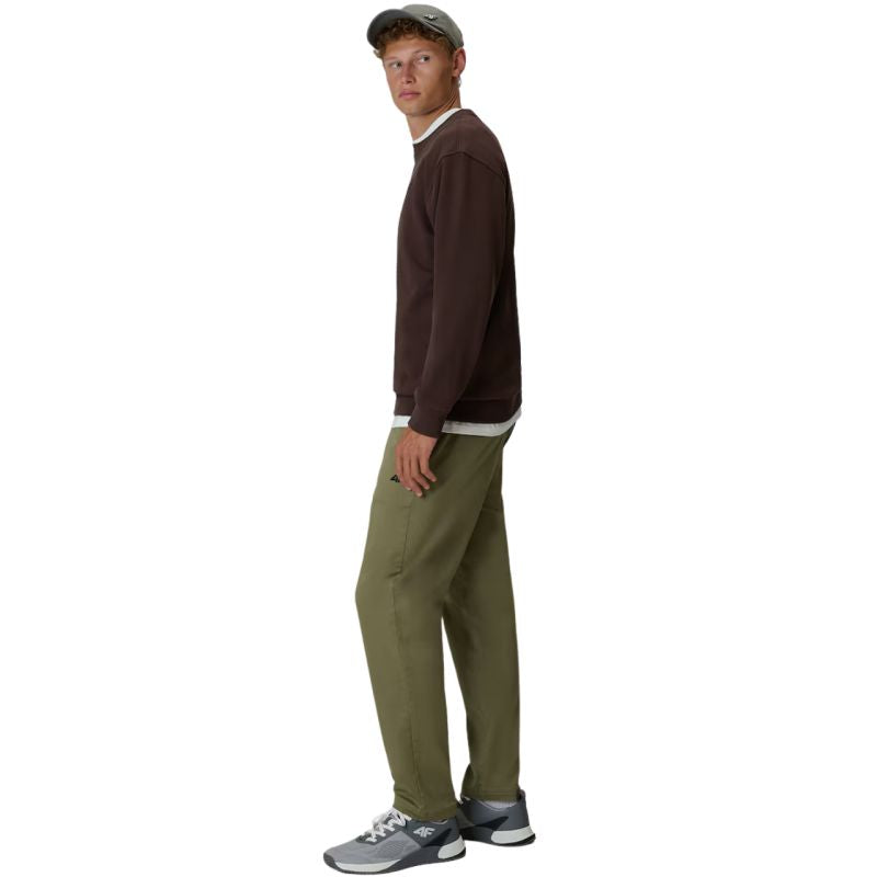 Men's trousers 4F M1808 khaki 4FWAW26TTROM1808 43S