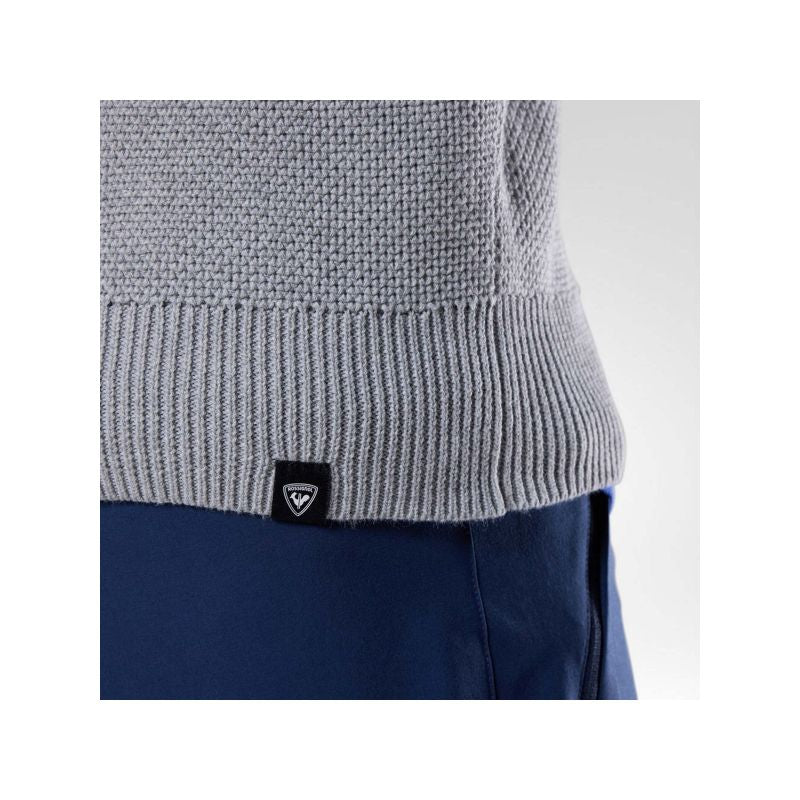 ROSSIGNOL M Knitted Cn Sweater Gray
