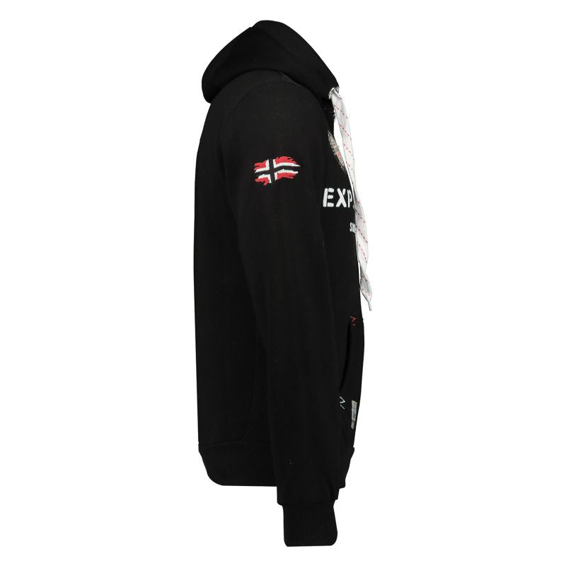 Men’s sweatshirt Geographical Norway GOPTAINE MEN 100 EO BS2 (WT1885H/GN-BLACK)