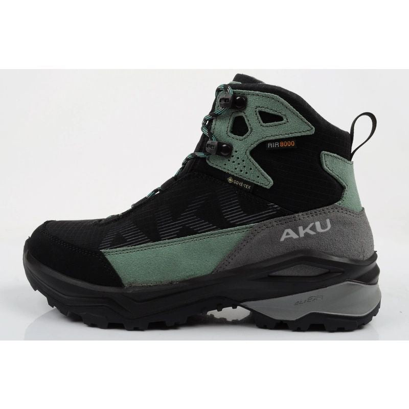 Aku women's trekking sports shoes Adapta Gore-tex leather black green To be categorized Your Sports Performance
