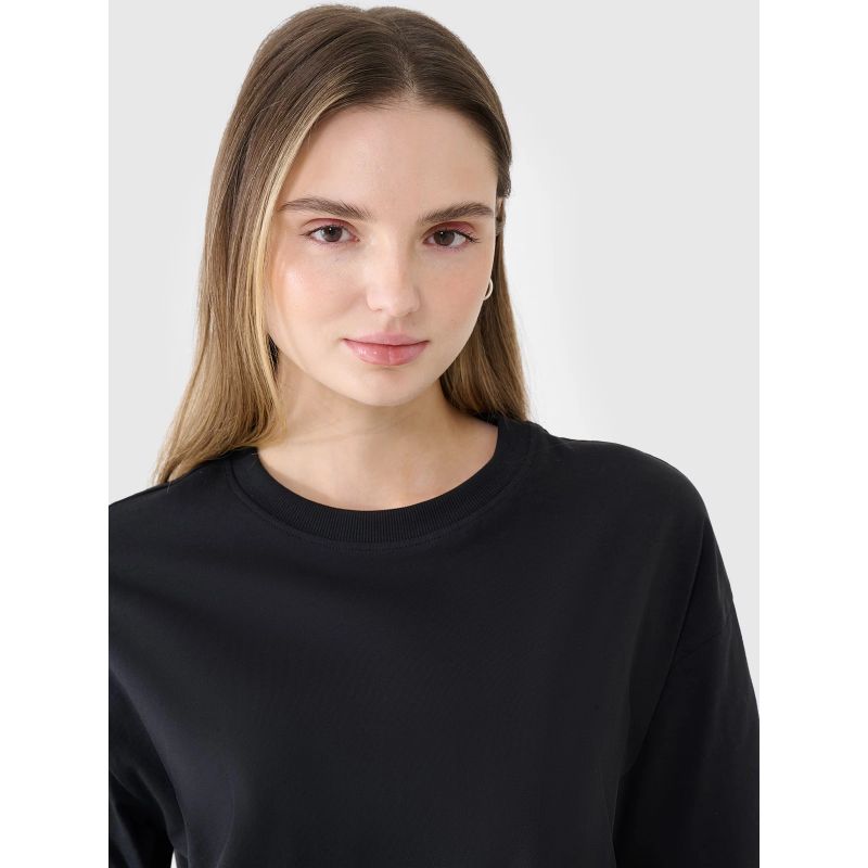 Women's oversize plain T-shirt 4F 4FRSS25TTSHF2694-20S *Kategoria tymczasowa Your Sports Performance