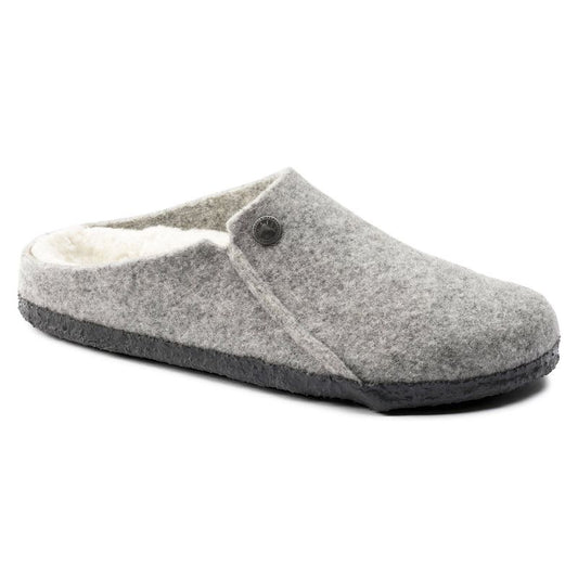 Birkenstock Zermatt Light Gray Wool Felt Insulated Men's/Women's Slippers Regular Wide (1015092) In preparation Your Sports Performance