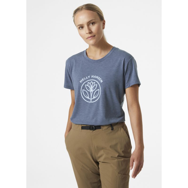 Helly Hansen Skog Recycled Graphic Tee W 63083 585 Clothing/Lifestyle/T-shirts/Helly Hansen Your Sports Performance