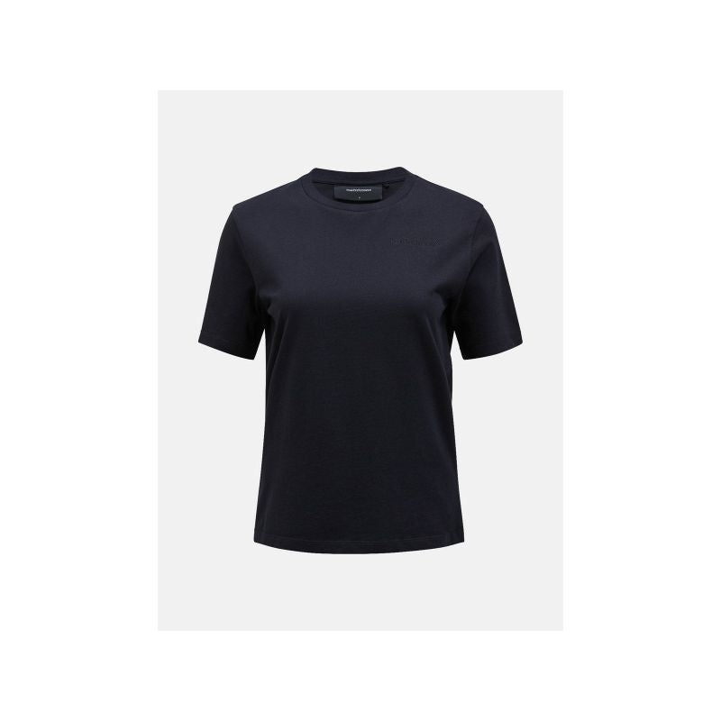 Peak Performance W Original Small Logo Tee – Black
