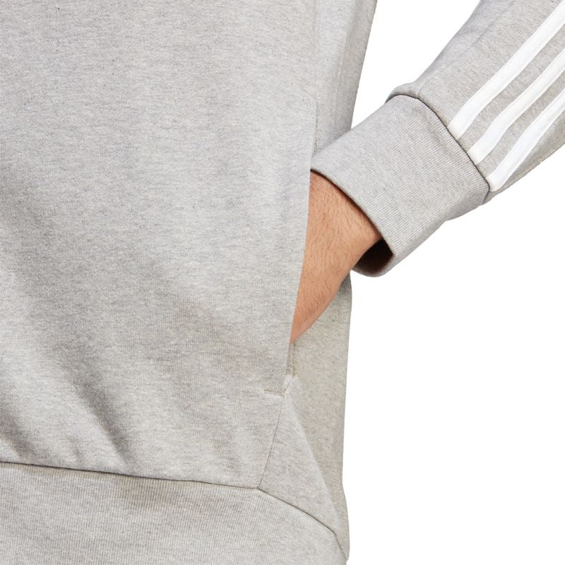 adidas Essentials French Terry 3-Stripes Full-Zip Hoodie M IC9833 Clothing/Lifestyle Adidas