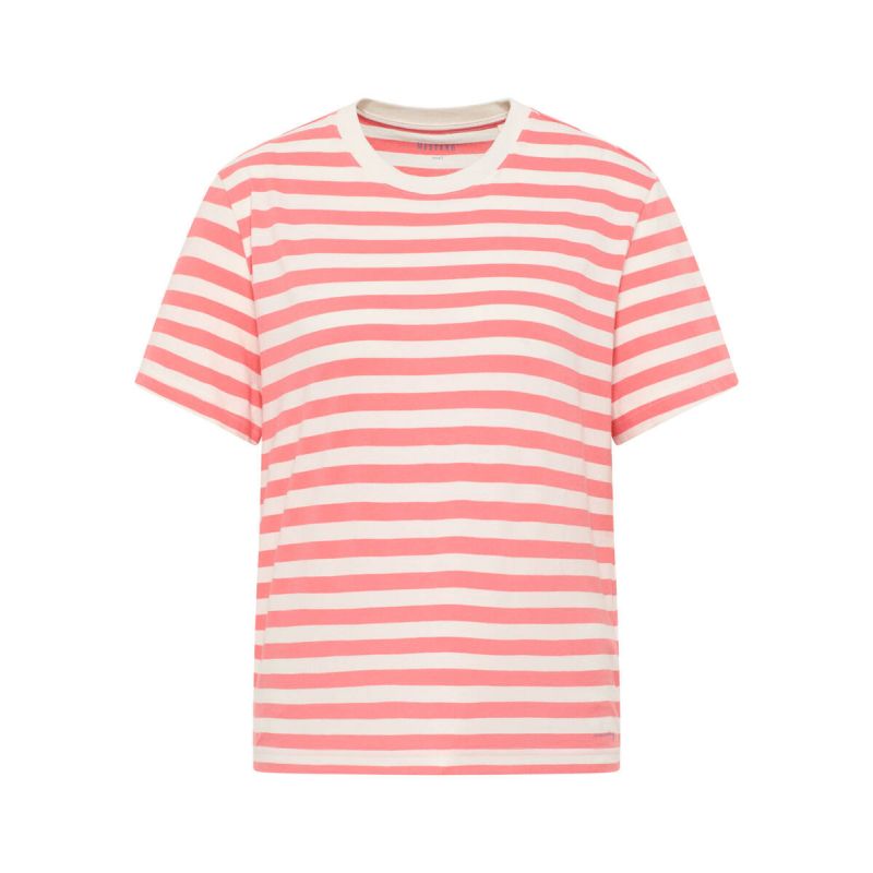 Mustang T-shirt Alina C Striped W 1013785 12434 Clothing/Lifestyle/T-shirts/Mustang Your Sports Performance