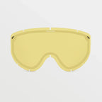 Volcom FOOTPRINTS WHITE RERUN/SILVER CHROME snowboard goggles silver mirrors (VG0622316) Accessories/Skiing/Gogle/Volcom Your Sports Performance