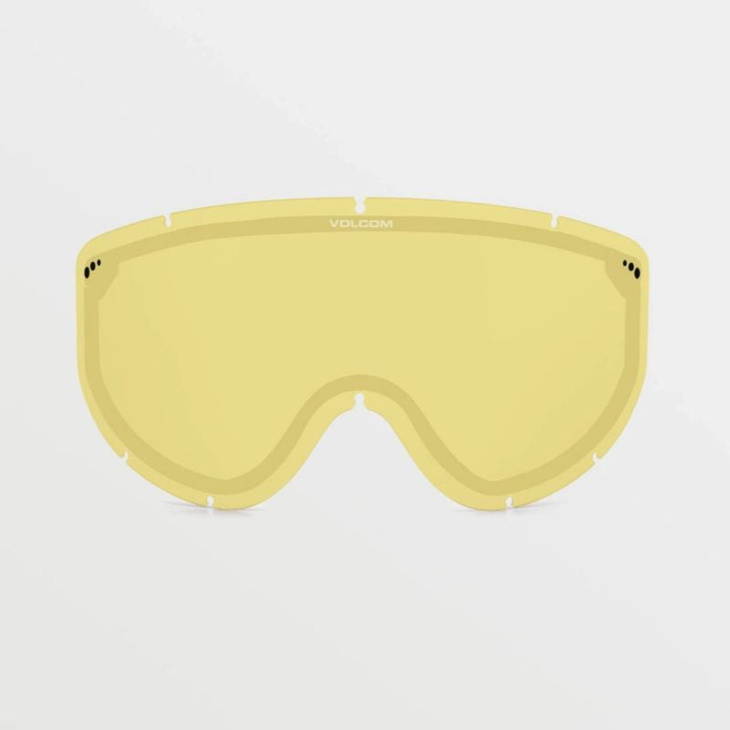 Volcom FOOTPRINTS WHITE RERUN/SILVER CHROME snowboard goggles silver mirrors (VG0622316) Accessories/Skiing/Gogle/Volcom Your Sports Performance