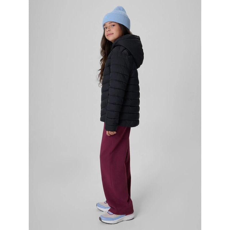 Girls' jacket with synthetic filling 4F 4FJRAW26TDJAF1054-20S