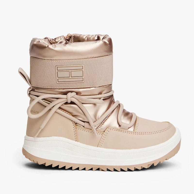 Tommy Hilfiger Women's Snow Boots T3A5-34052-1474591 Bronze Tommy Hilfiger