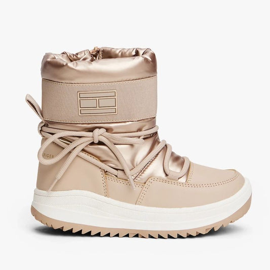 Tommy Hilfiger Women's Snow Boots T3A5-34052-1474591 Bronze Tommy Hilfiger