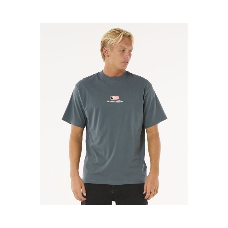 RIP CURL Pill Icon Tee Turquoise