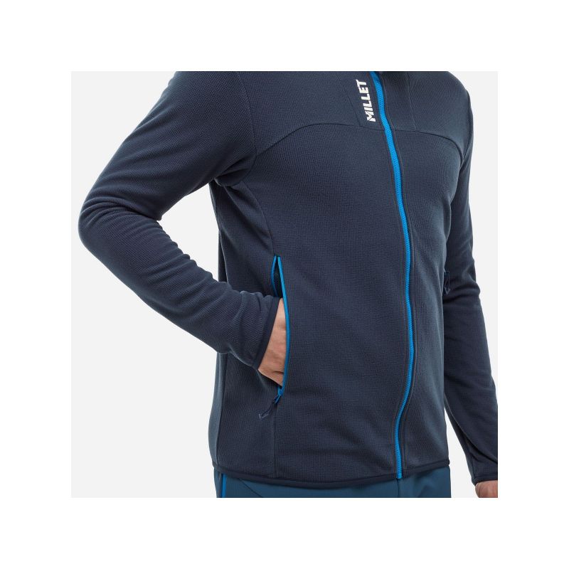 MILLET Ubic Lightgrid Jkt M navy blue men's sweatshirt