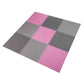 Multipack One Fitness MP10 puzzle mat pink and gray 9 pieces 10 mm In preparation Your Sports Performance