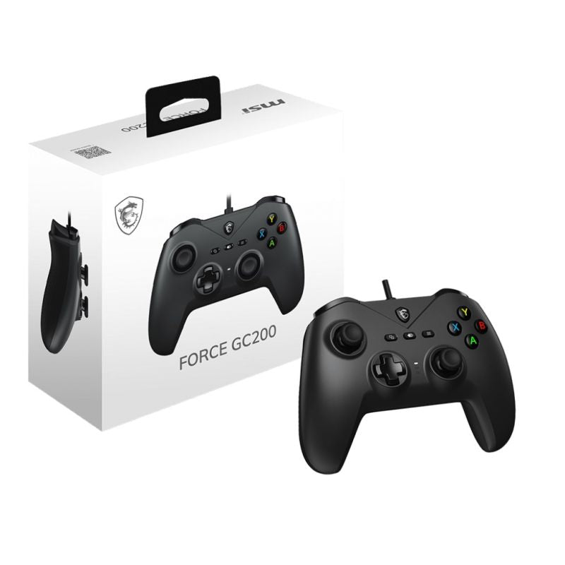 MSI Game Controller | FORCE GC200 | Black Konsole/Kontrolery Your Sports Performance
