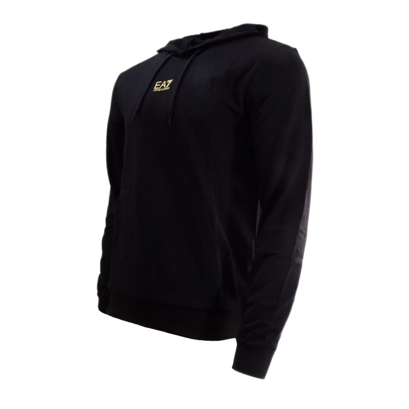 EA7 Emporio Armani Futer Regular Fit Hoodie Black - 8NPM32PJVRZ Odzież/Odzież na co dzień Your Sports Performance