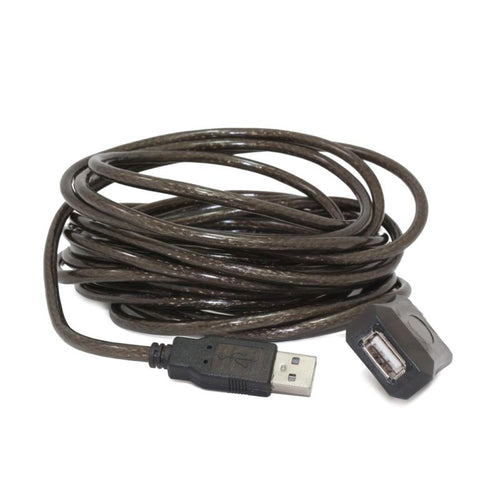 GEMBIRD UAE-01-5M cable (USB 2.0 M - USB 2.0 F; 5m; black) Kable i adaptery/Kable USB Your Sports Performance