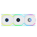 Lian Li UNI FAN SL Wireless LCD 120 Reverse Blade Computer Case Fan 12cm White 3 pcs. Chłodzenie/Chłodzenie - wentylatory Your Sports Performance