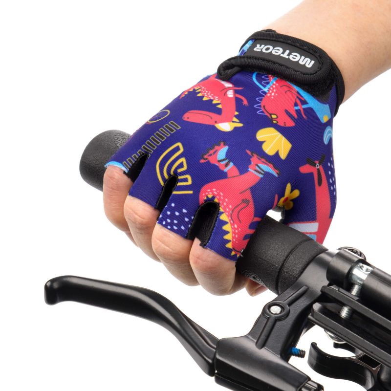 Meteor Kids Dino cars Jr 17391 cycling gloves size M Accessories/Gloves Your Sports Performance