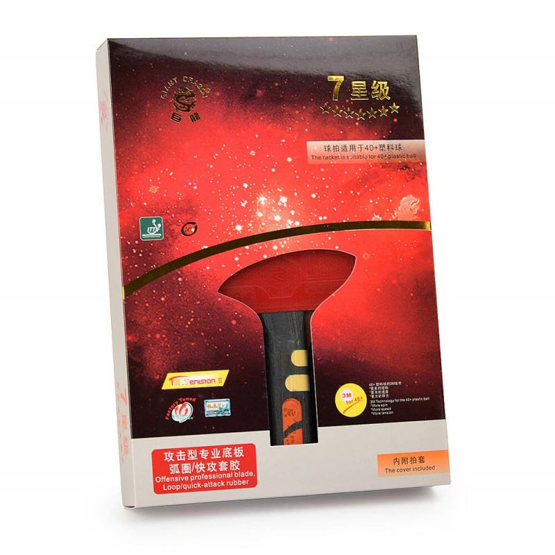 Giant Dragon 7★ N8072 Table Tennis Racket Accessories/Rackets and accessories Your Sports Performance
